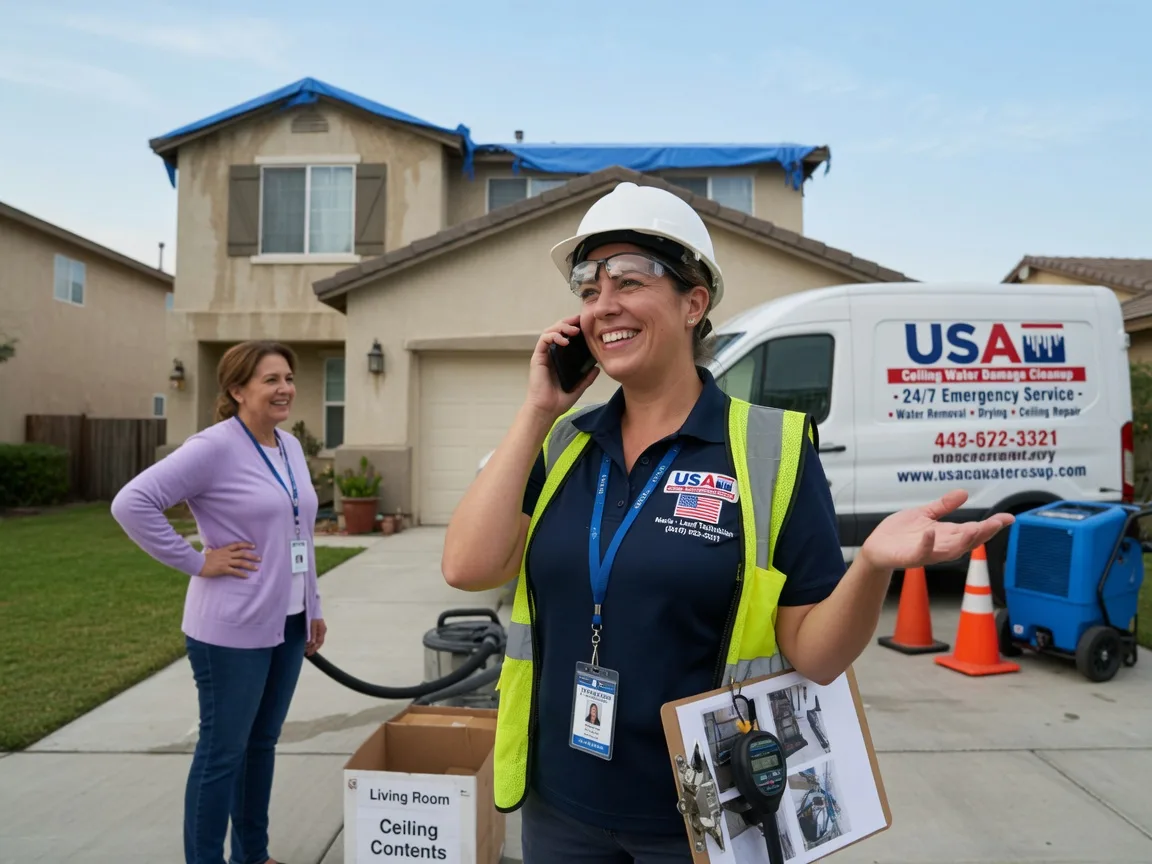 Ceiling Water Damage Restoration Panna Maria, TX FAQs