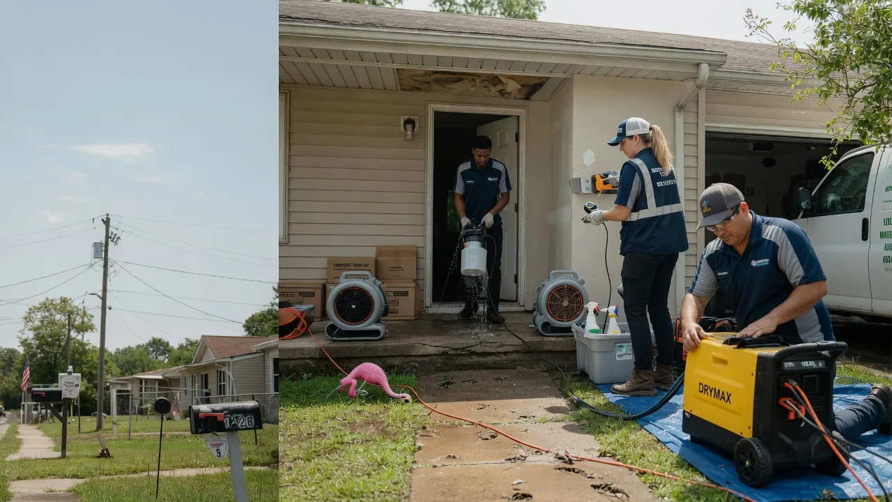 Storm Damage Water Removal in Panna Maria, TX near me